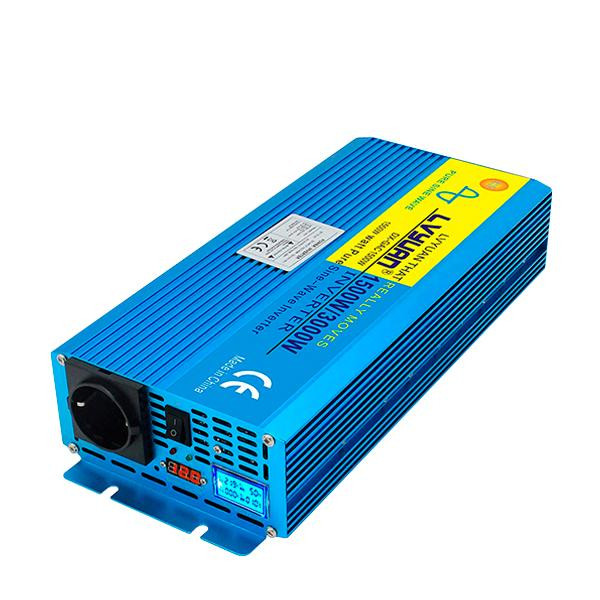 Інвертор (перетворювач) 12В/220В Pulsepad MSW-1500 1500W MODIFIED SINE WAVE